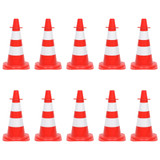 Set čunjeva s lancem od 10 m crveno-bijeli