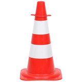 Set čunjeva s lancem od 10 m crveno-bijeli