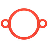 Set čunjeva s lancem od 10 m crveno-bijeli