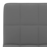 Barski stolac tamnosivi baršunasti 334295