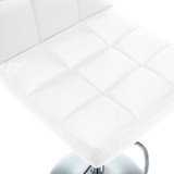 Barski stolci od umjetne kože 2 kom bijeli 323633