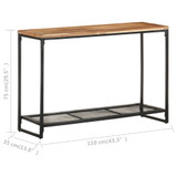 Konzolni stol 110 x 35 x 75 cm od masivnog bagremovog drva 320249 Konzolni stol 110 x 35 x 75 cm od masivnog bagremovog drva 320249