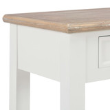 Konzolni stol bijeli 110 x 35 x 80 cm drveni 249901 Konzolni stol bijeli 110 x 35 x 80 cm drveni 249901
