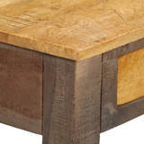 Konzolni stol od masivnog drva starinski 118 x 30 x 80 cm 244966