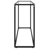 Konzolni stol prozirni 120 x 35 x 75 cm od kaljenog stakla 322815