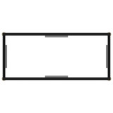 Konzolni stol prozirni 80 x 35 x 75 cm od kaljenog stakla 322831 Konzolni stol prozirni 80 x 35 x 75 cm od kaljenog stakla 322831