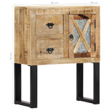 Komoda od masivnog drva manga 60 x 30 x 76 cm 282758 Komoda od masivnog drva manga 60 x 30 x 76 cm 282758