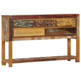 Komoda od masivnog obnovljenog drva 120 x 30 x 75 cm 247478 Komoda od masivnog obnovljenog drva 120 x 30 x 75 cm 247478