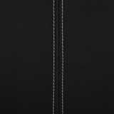 Konzolne blagovaonske stolice od umjetne kože 6 kom crne 275463