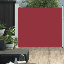 Uvlačiva bočna tenda za terasu 170 x 300 cm crvena 317889