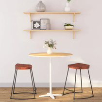 Barski stolci Gavin 2 kom 45 x 38 x 53 od masivnog drva manga 344914