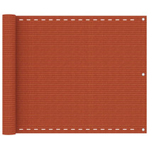 Balkonski zastor narančasti 75 x 600 cm HDPE 311019