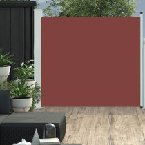 Uvlačiva bočna tenda za terasu 170 x 300 cm smeđa 317891