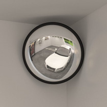 Unutarnje konveksno prometno ogledalo crno Ø 40 cm akrilno 153078 Unutarnje konveksno prometno ogledalo crno Ø 40 cm akrilno 153078