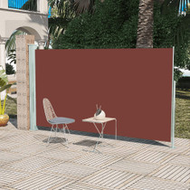 Uvlačiva bočna tenda za terasu 160 x 300 cm smeđa 317885