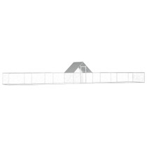 Kokošinjac od pocinčanog čelika 14 x 2 x 2 m 144564 Kokošinjac od pocinčanog čelika 14 x 2 x 2 m 144564