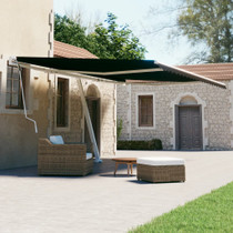 Samostojeća tenda na ručno uvlačenje 600 x 300 cm antracit 3069599