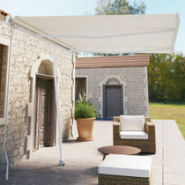 Samostojeća tenda na ručno uvlačenje 350 x 250 cm krem 3069517