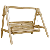 Vrtna ljuljačka od impregnirane borovine 205 x 150 x 157 cm 45305