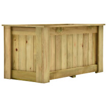 Povišena gredica 100 x 50 x 50 cm od impregnirane borovine 49094