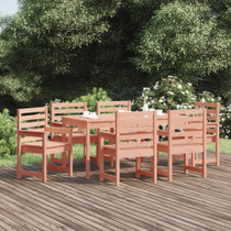 7-dijelni vrtni blagovaonski set od masivnog drva duglazije 3154718