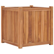 Povišena gredica 50 x 50 x 50 cm od masivne tikovine 48966
