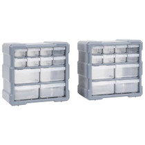 Organizatori s 12 ladica 2 kom 26,5 x 16 x 26 cm 147582