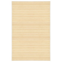 Tepih od bambusa 100 x 160 cm prirodne boje 247200