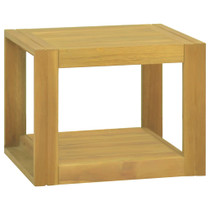 Zidni kupaonski ormarić 45 x 45 x 35 cm od masivne tikovine 338233
