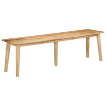 Klupa 160 x 40 x 45 cm od masivnog drva manga 354994 Klupa 160 x 40 x 45 cm od masivnog drva manga 354994