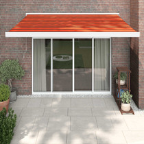 Tenda na uvlačenje narančasto-smeđa 3x2,5 m tkanina i aluminij 3154591