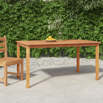 Vrtni blagovaonski stol 150 x 90 x 75 cm od masivne tikovine 316606