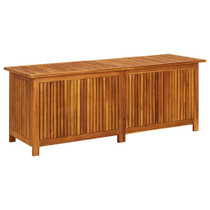Vrtna kutija za pohranu 150 x 50 x 58 cm masivno bagremovo drvo 316491