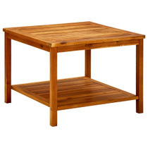Stolić za kavu 60 x 60 x 45 cm od masivnog bagremovog drva 316403