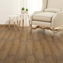 Samoljepljive podne obloge PVC 5,21 m² 2 mm smeđa boja oraha 330177