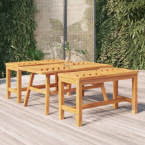 Stolić za kavu 100 x 50 x 45 cm od masivnog drva bagrema 362233