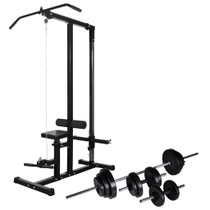 Sprava za vježbanje sa setom utega 30,5 kg 275355
