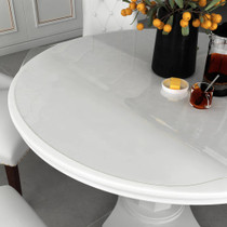 Zaštita za stol prozirna Ø 70 cm 2 mm PVC 288245