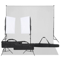 Oprema za fotografski studio sa setom svjetala i pozadinom 3094740 Oprema za fotografski studio sa setom svjetala i pozadinom 3094740