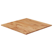 Četvrtasta stolna ploča svjetlosmeđa 40x40x1,5 cm od hrastovine 343000
