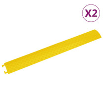 Rampe za zaštitu kabela 2 kom 98,5 cm žute 153108