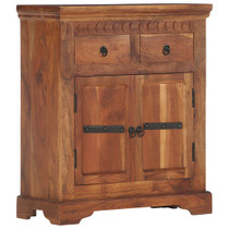 Komoda od masivnog bagremovog drva 63 x 30 x 75 cm 248005 Komoda od masivnog bagremovog drva 63 x 30 x 75 cm 248005