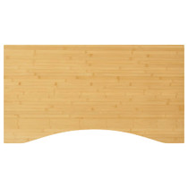 Ploča za radni stol 110 x 60 x 4 cm od bambusa 352750
