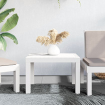 Vrtni stol bijeli 59 x 47 x40 cm PP 364728