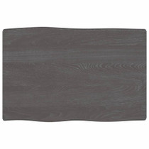 Stolna ploča tamnosiva 60x40x2 cm obrađena masivna hrastovina 363995