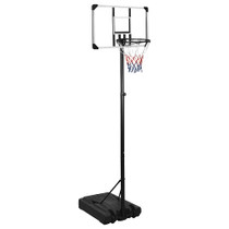 Košarkaški stalak prozirni 235 - 305 cm polikarbonantni 93654