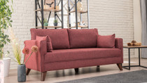 Sofa sa 2 sedišta Bella Sofa za 2 Pr - Claret Red
