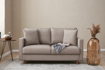 Sofa sa 2 sedišta Eva - Krem Sofa sa 2 sedišta Eva - Krem