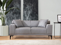 Sofa sa 2 sedišta Petra 2 - svijetlo siva Sofa sa 2 sedišta Petra 2 - svijetlo siva