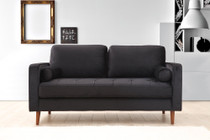Sofa sa 2 sedišta Obod - Crna Sofa sa 2 sedišta Obod - Crna